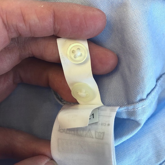 Gap Boyfriend fitted Oxford Blue Button Down Shirt - Picture 11 of 15